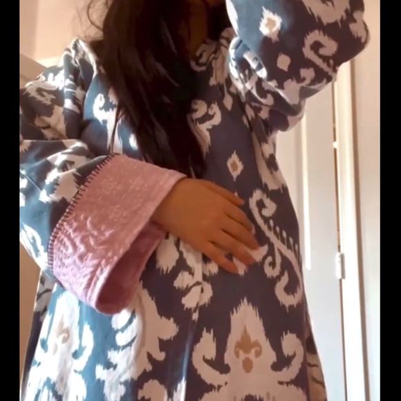 double sided kimono/robe. Summer coat. - Picture 3 of 8